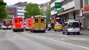 Verkehrsunfall in Wuppertal/Hofkamp (Foto: privat)