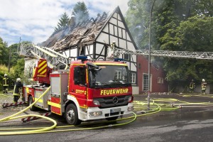 Das Landhaus Dreyer brannte vollständig ab (Foto: Tim Keller)